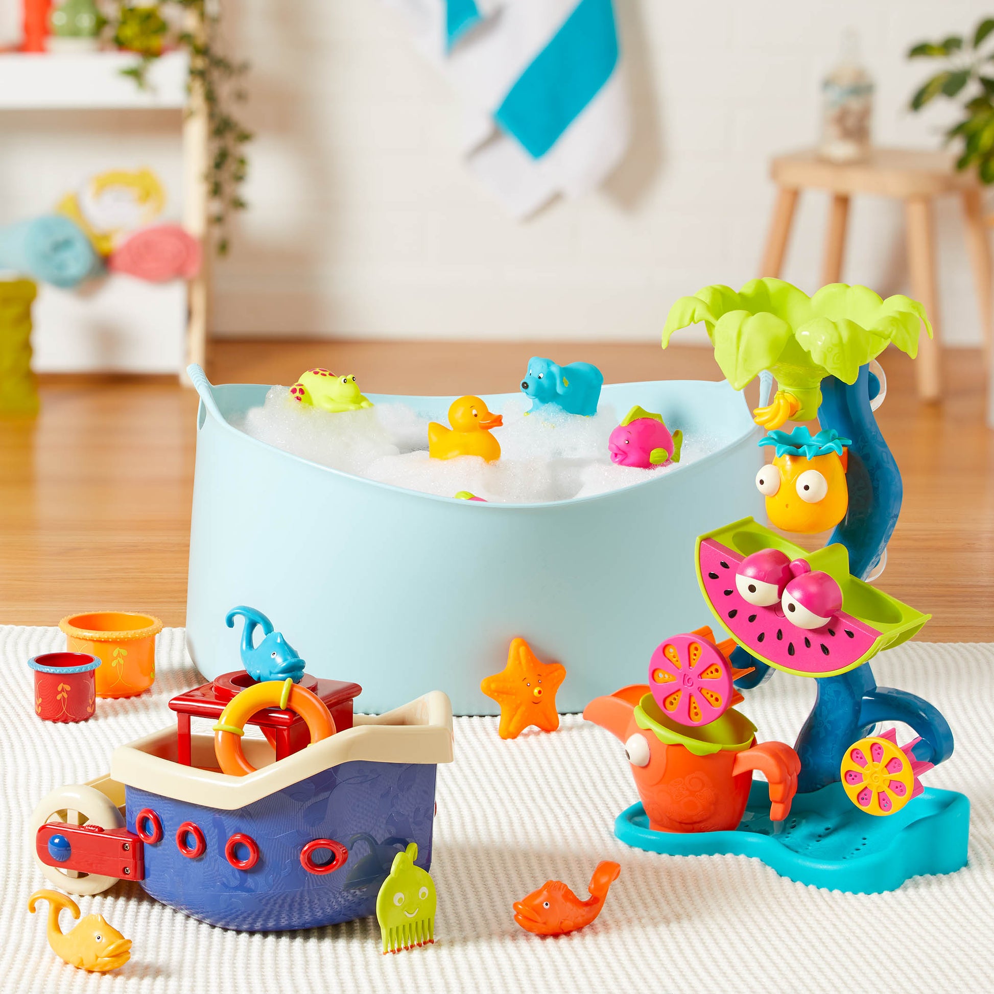 Water wheel toy.