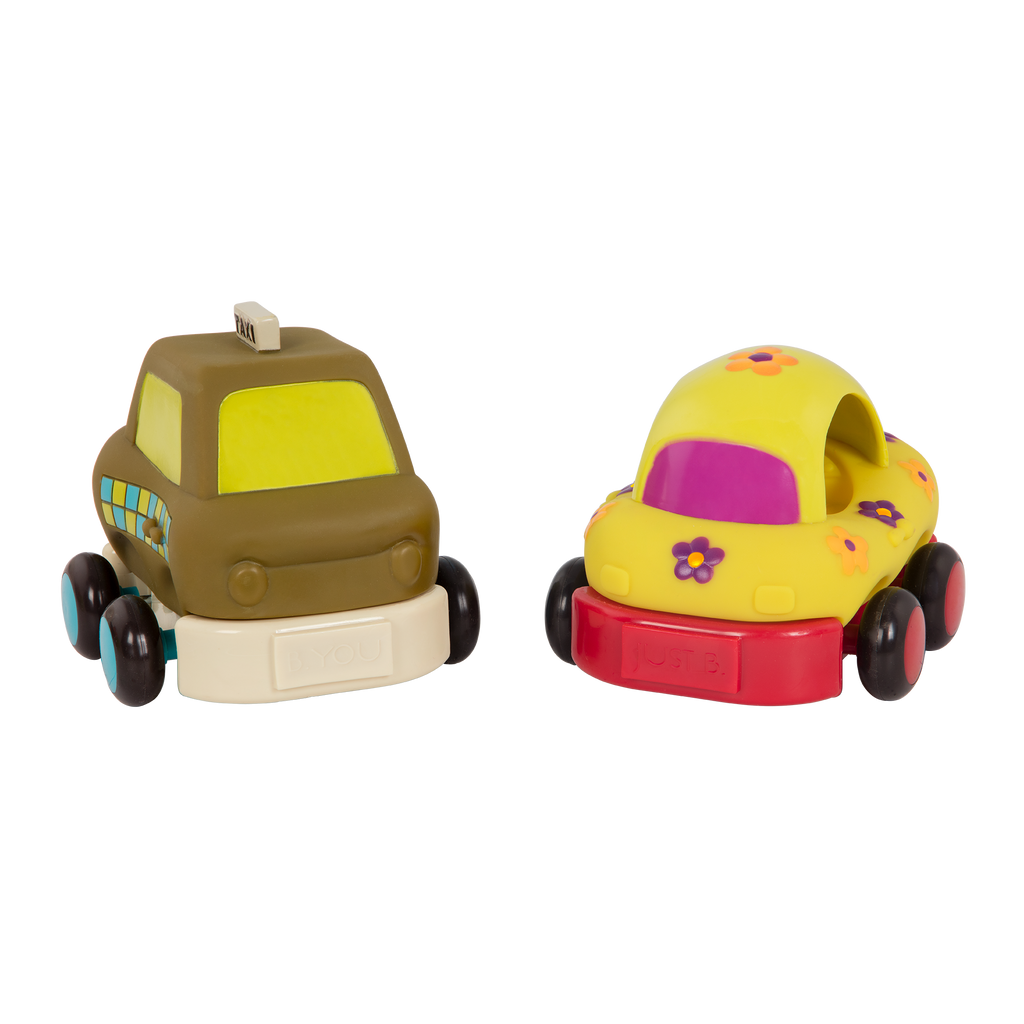 Pull-back toy vehicles