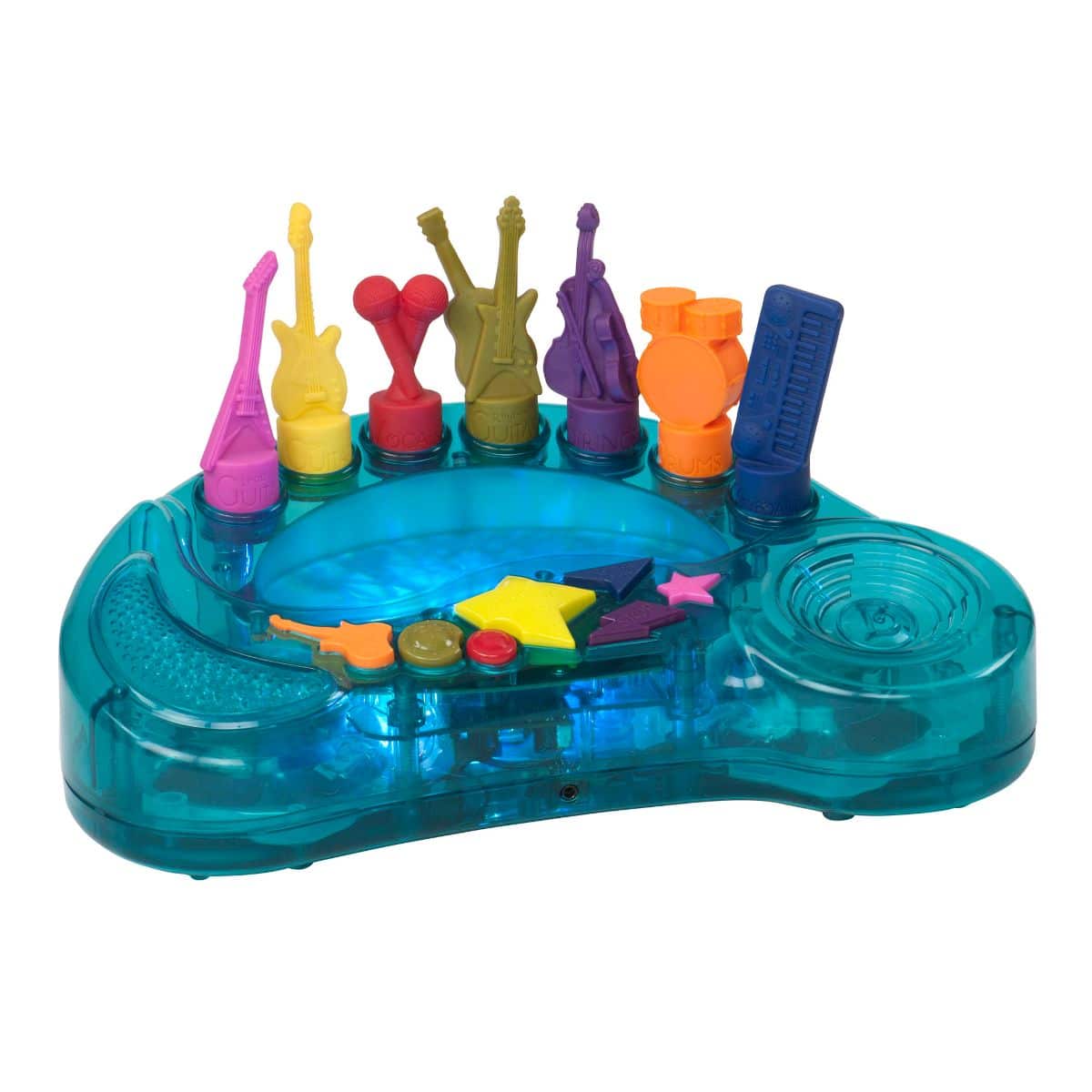Interactive toy rock music playset