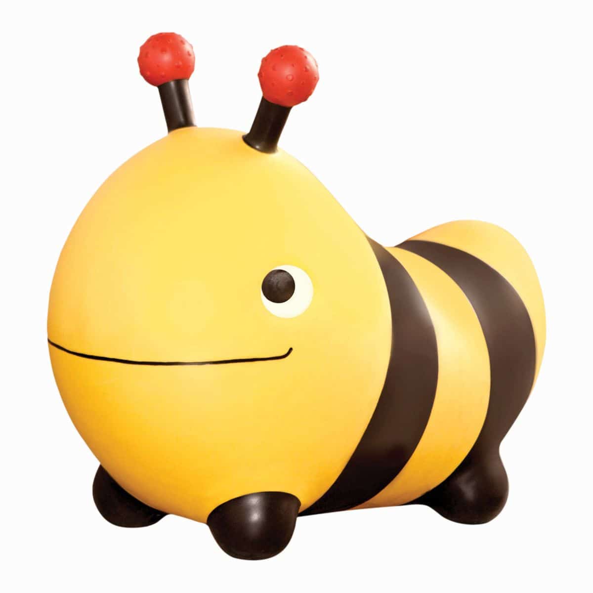 Bouncy bee ride-on with pump