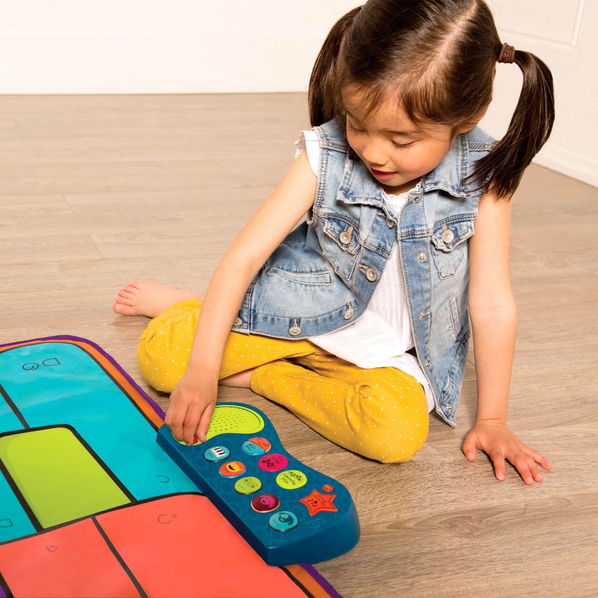 Piano dance mat.