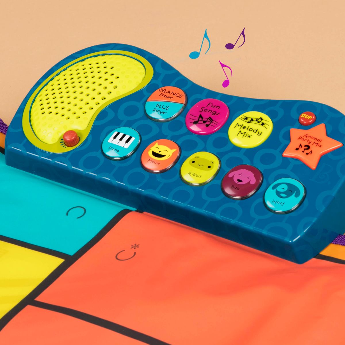 Piano dance mat.
