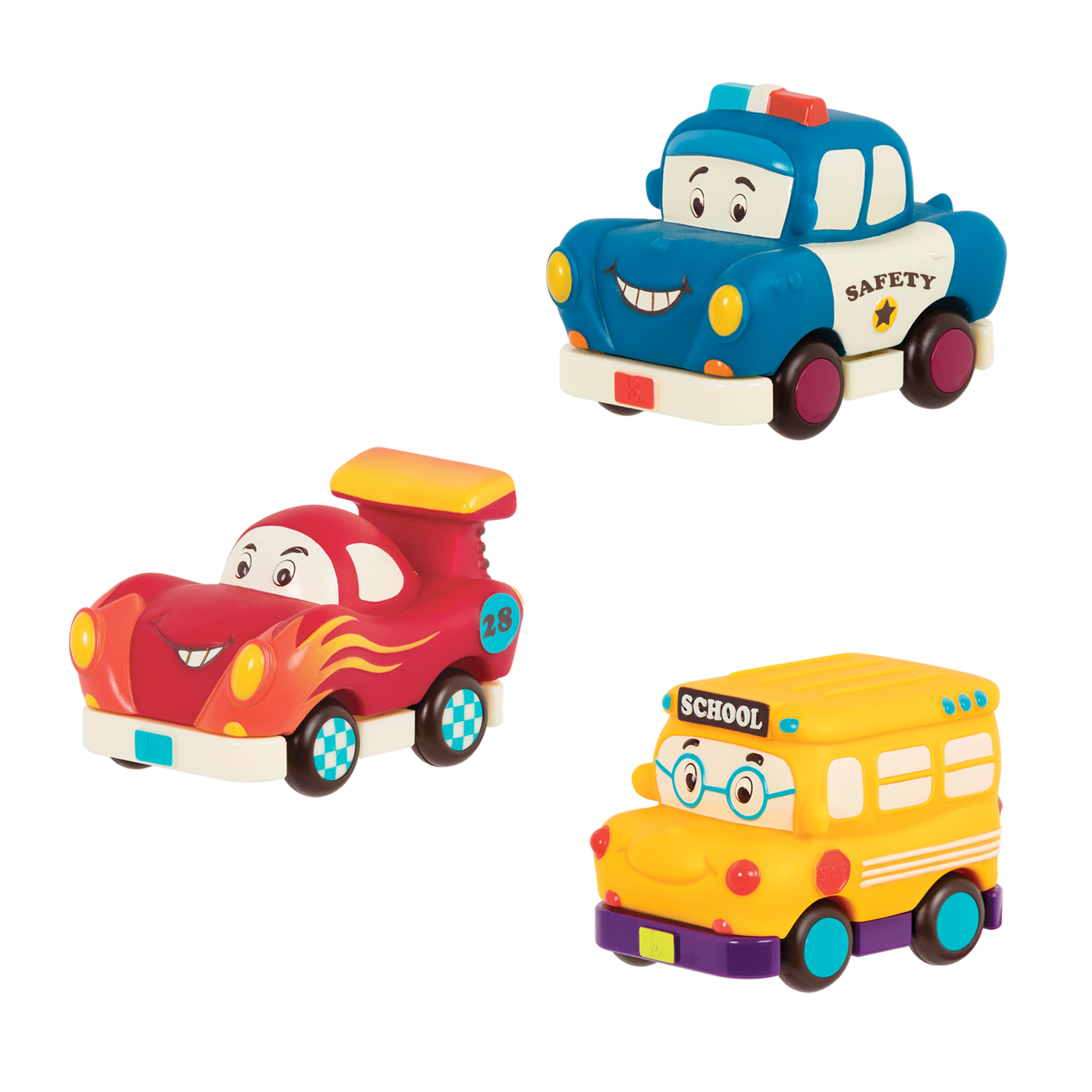 Mini pull-back vehicles