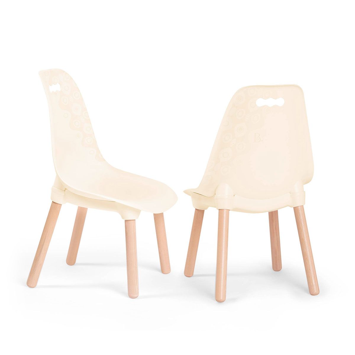 Ivory toy chairs