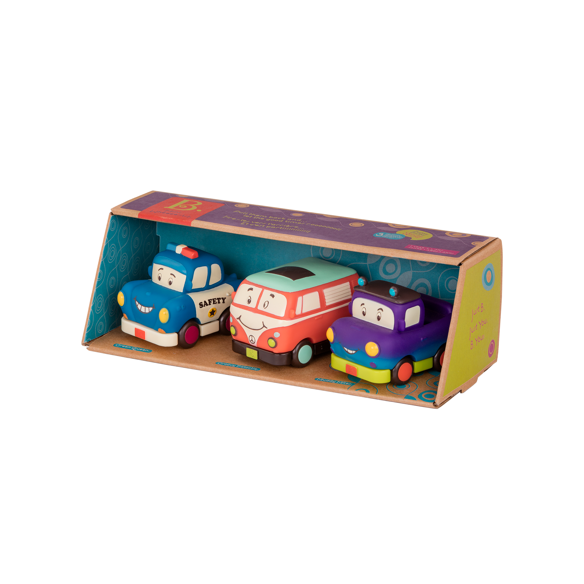 Mini Wheeee-ls! - Van, Pick-Up Truck, Police Car