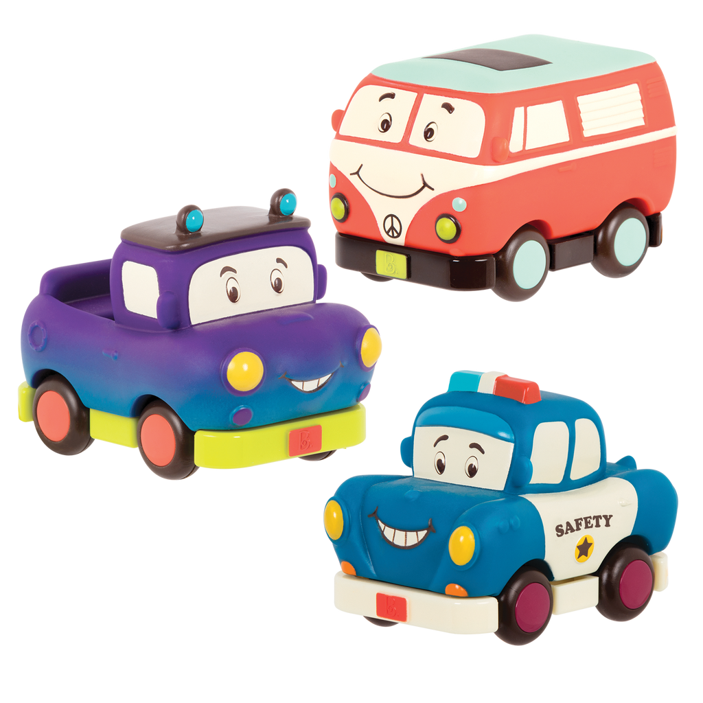 Mini Wheeee-ls! - Van, Pick-Up Truck, Police Car