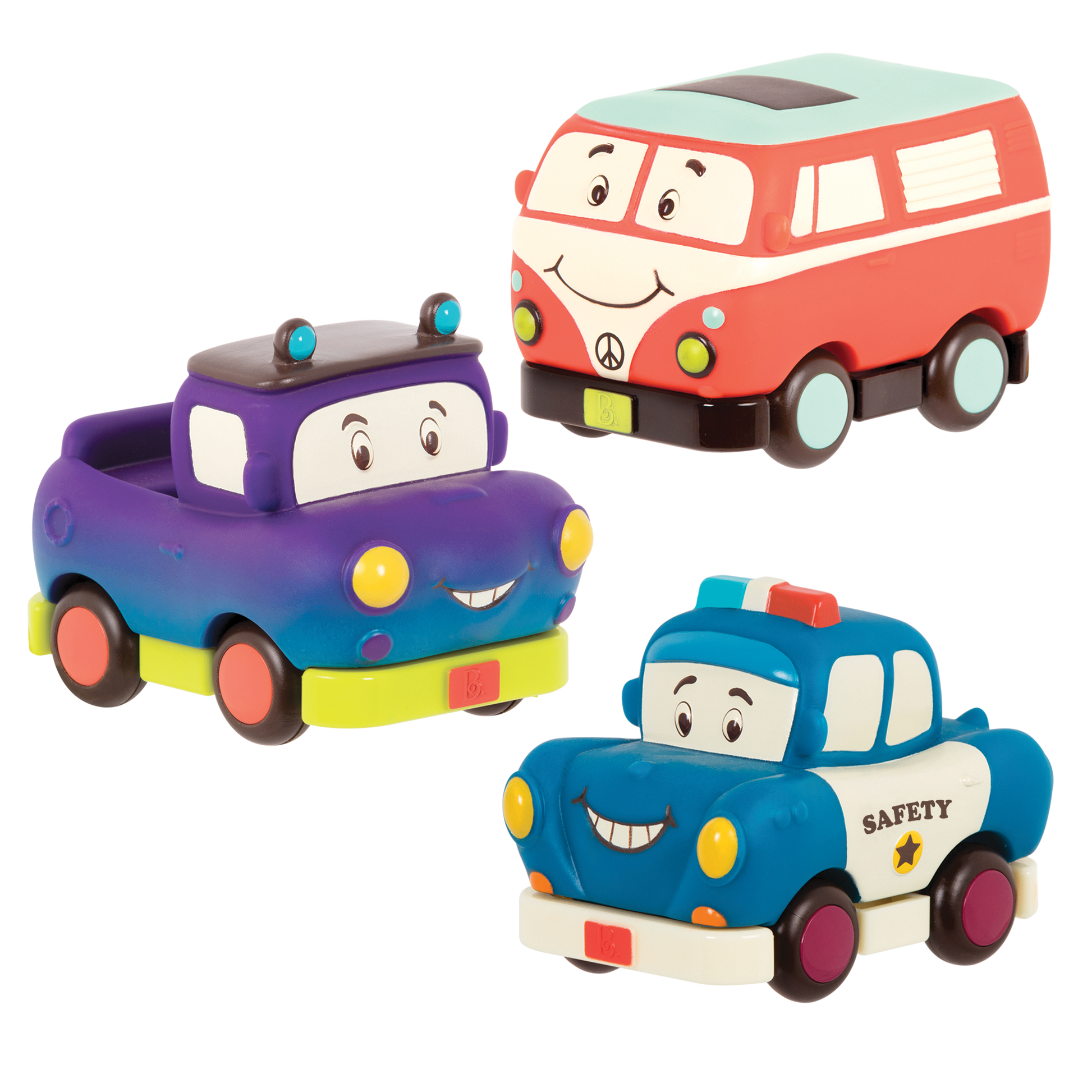 Mini Wheeee-ls! - Van, Pick-Up Truck, Police Car