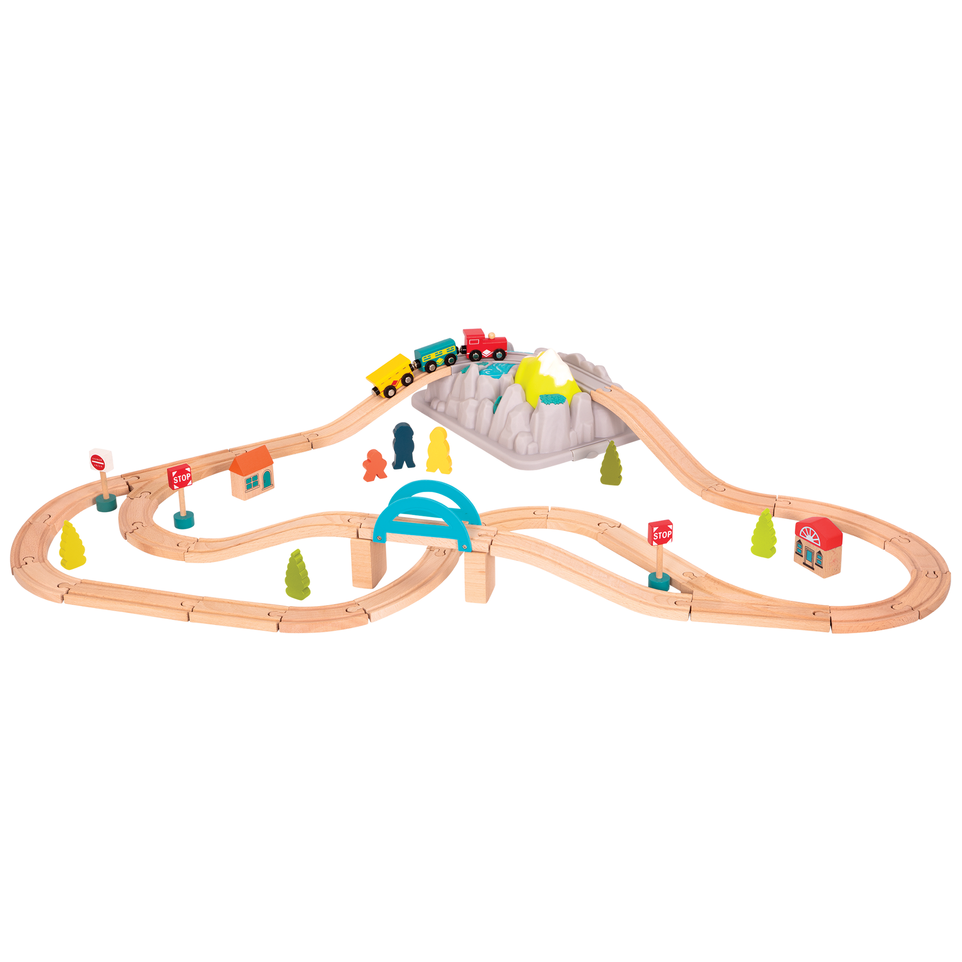 Wood & Wheels - Train Set