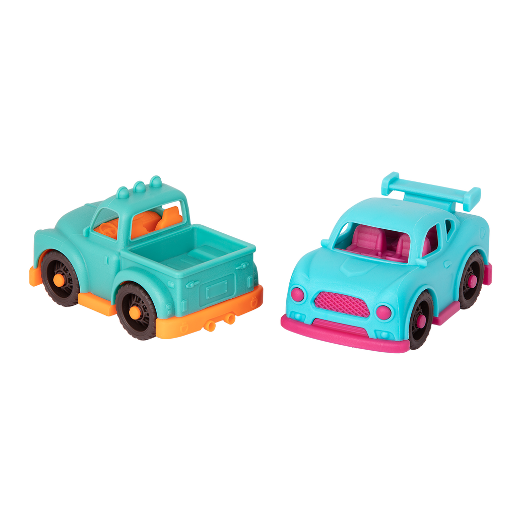 Mini toy cars.