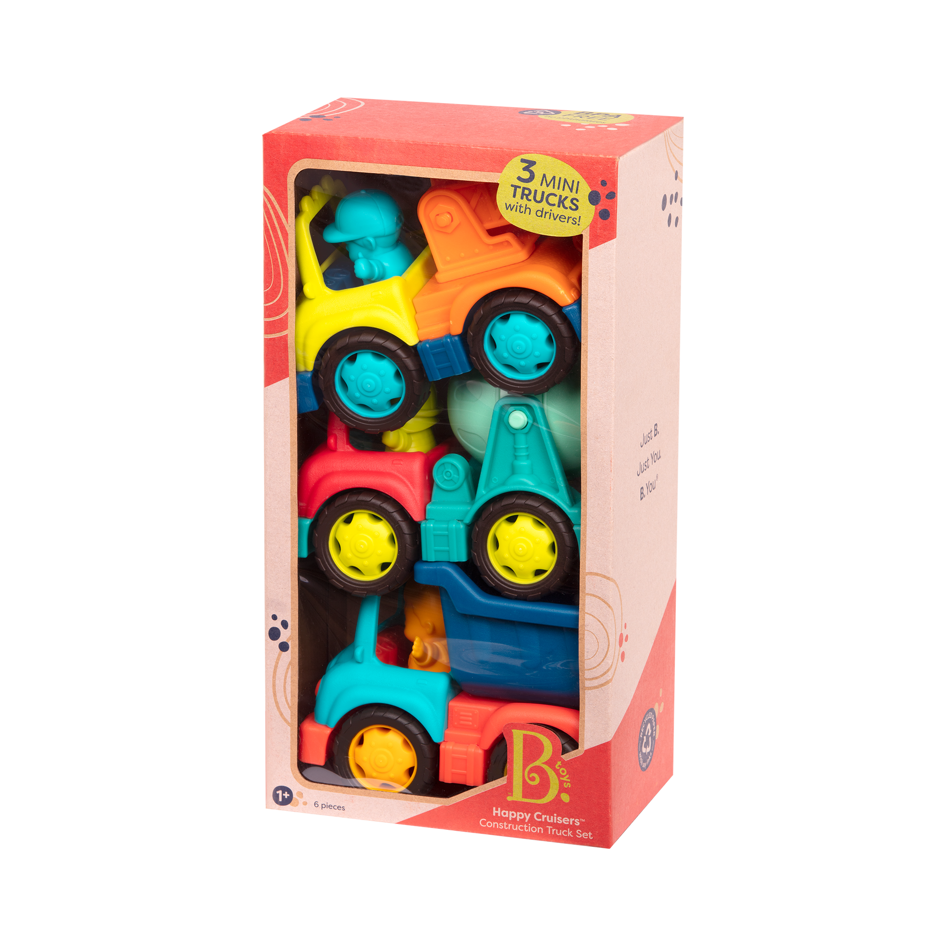 Happy Cruisers - Construction Truck Set