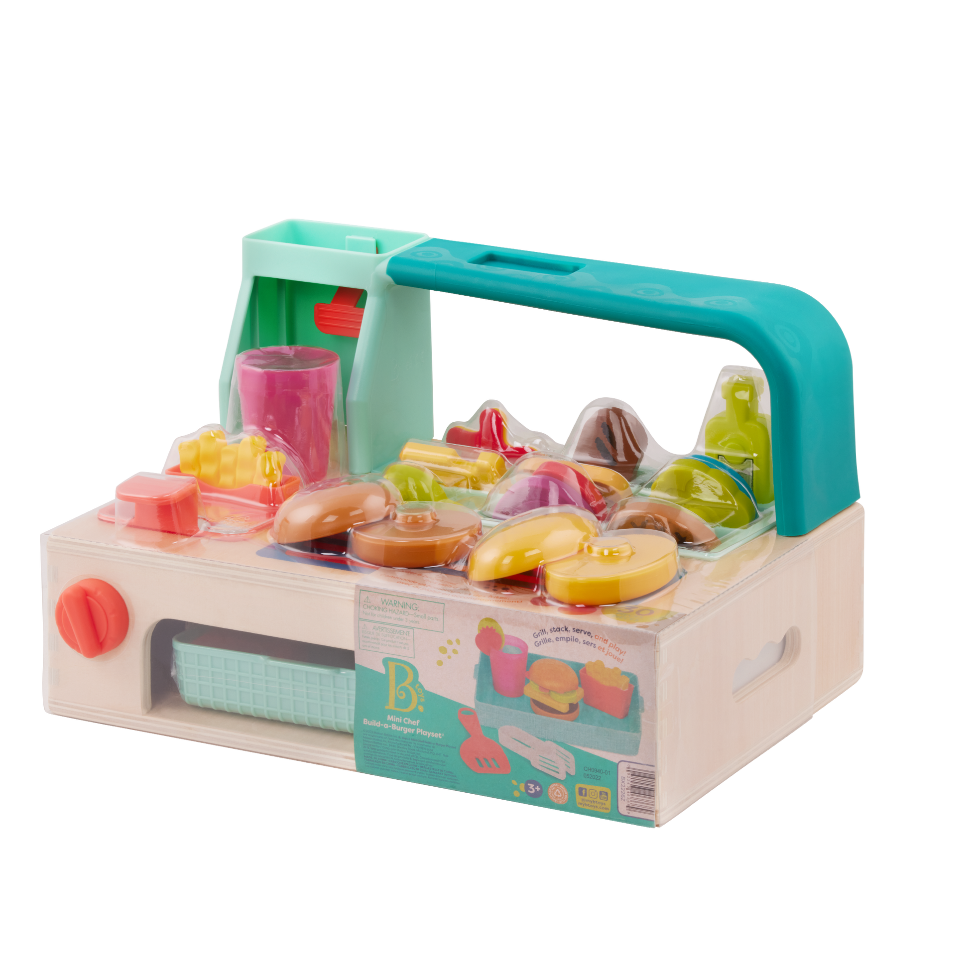 Mini Chef - Build-a-Burger Playset
