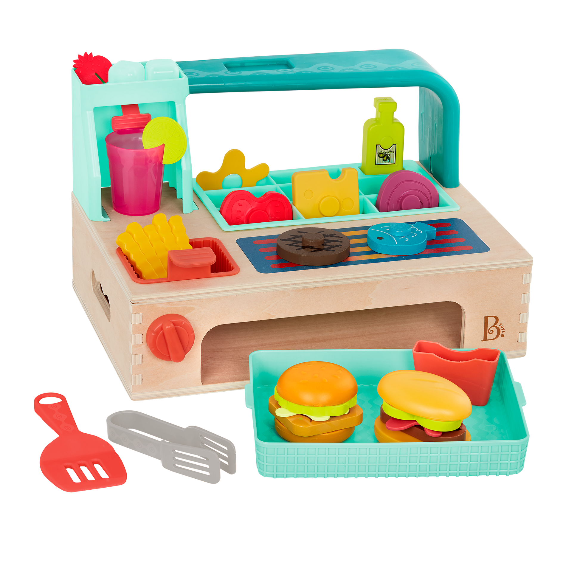 Burger playset for kids.