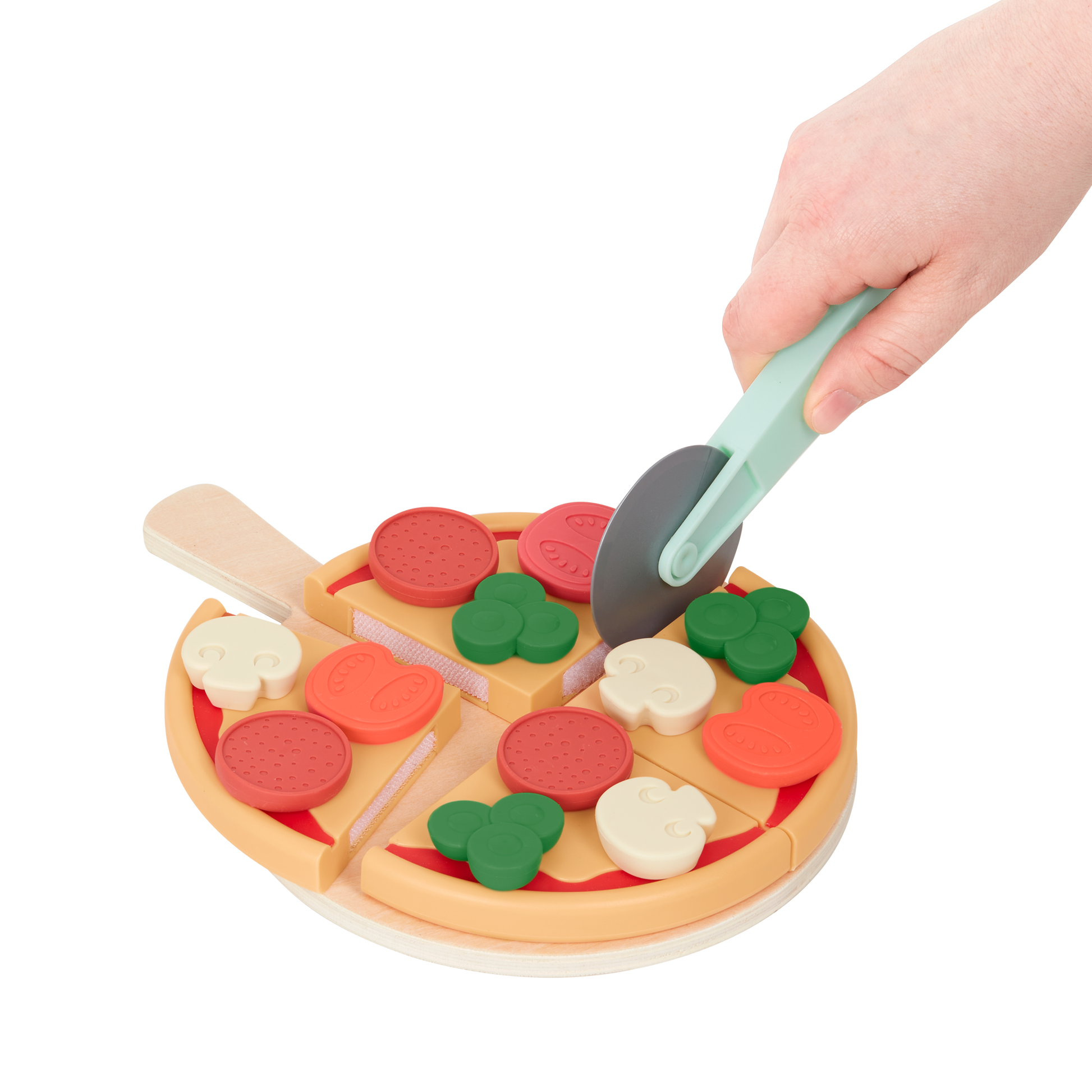 Pizza and pasta play set.