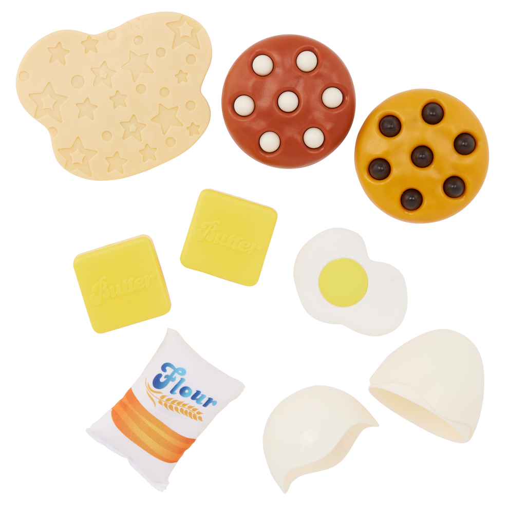 Toy baking set.
