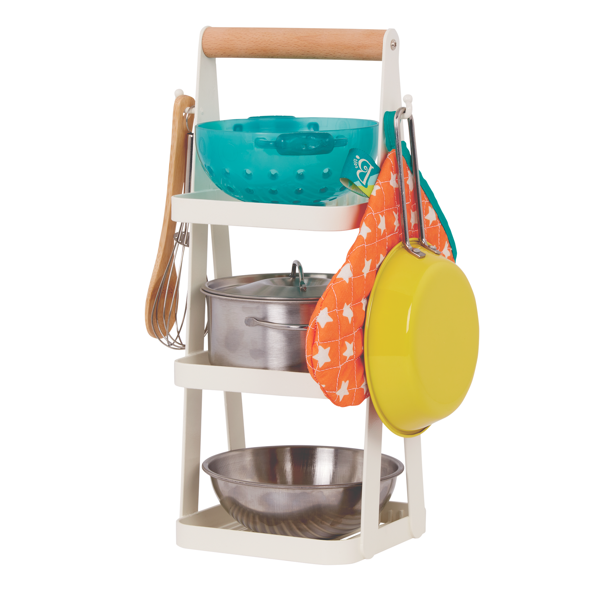 Play kitchen accessories.