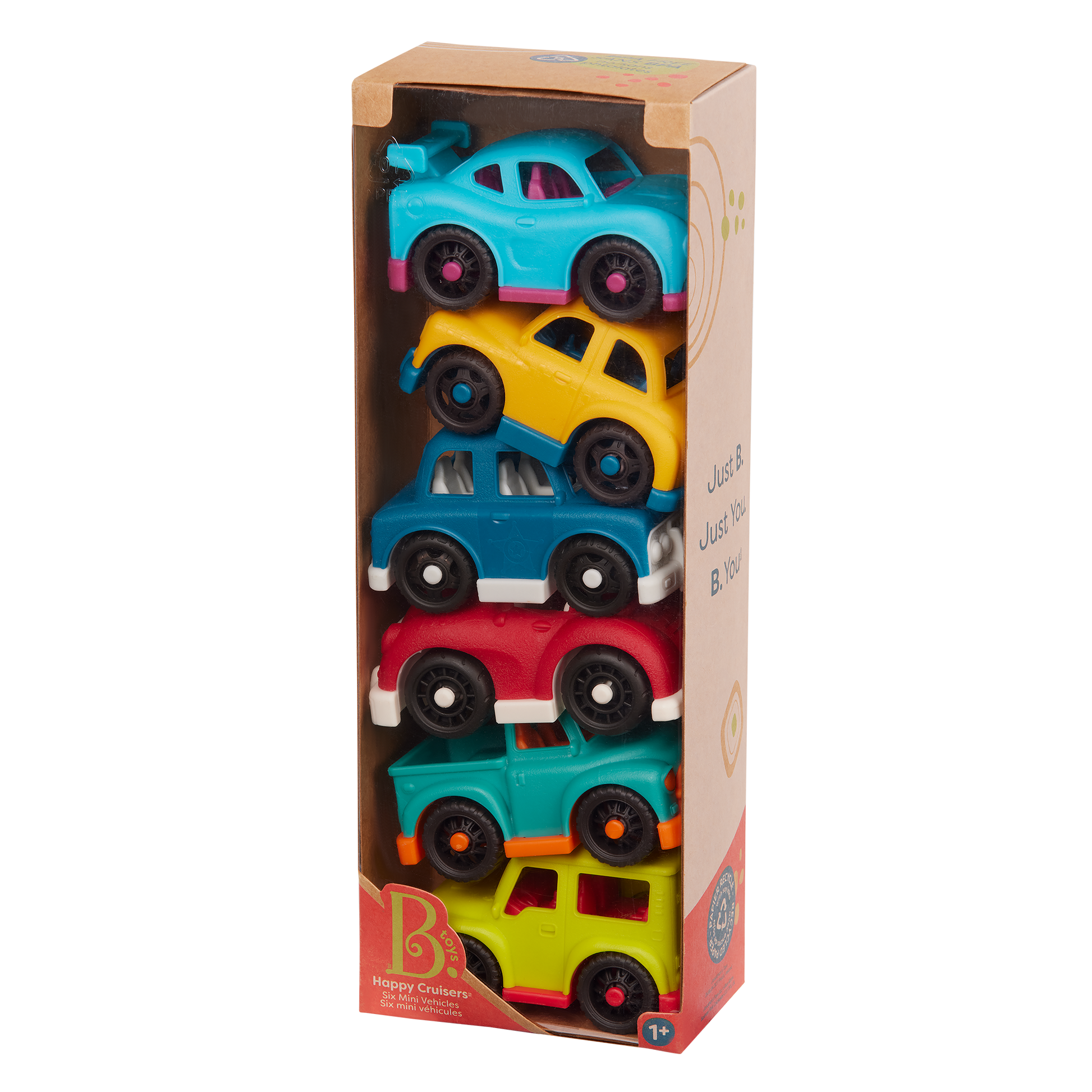 Happy Cruisers - 6 Mini Vehicles