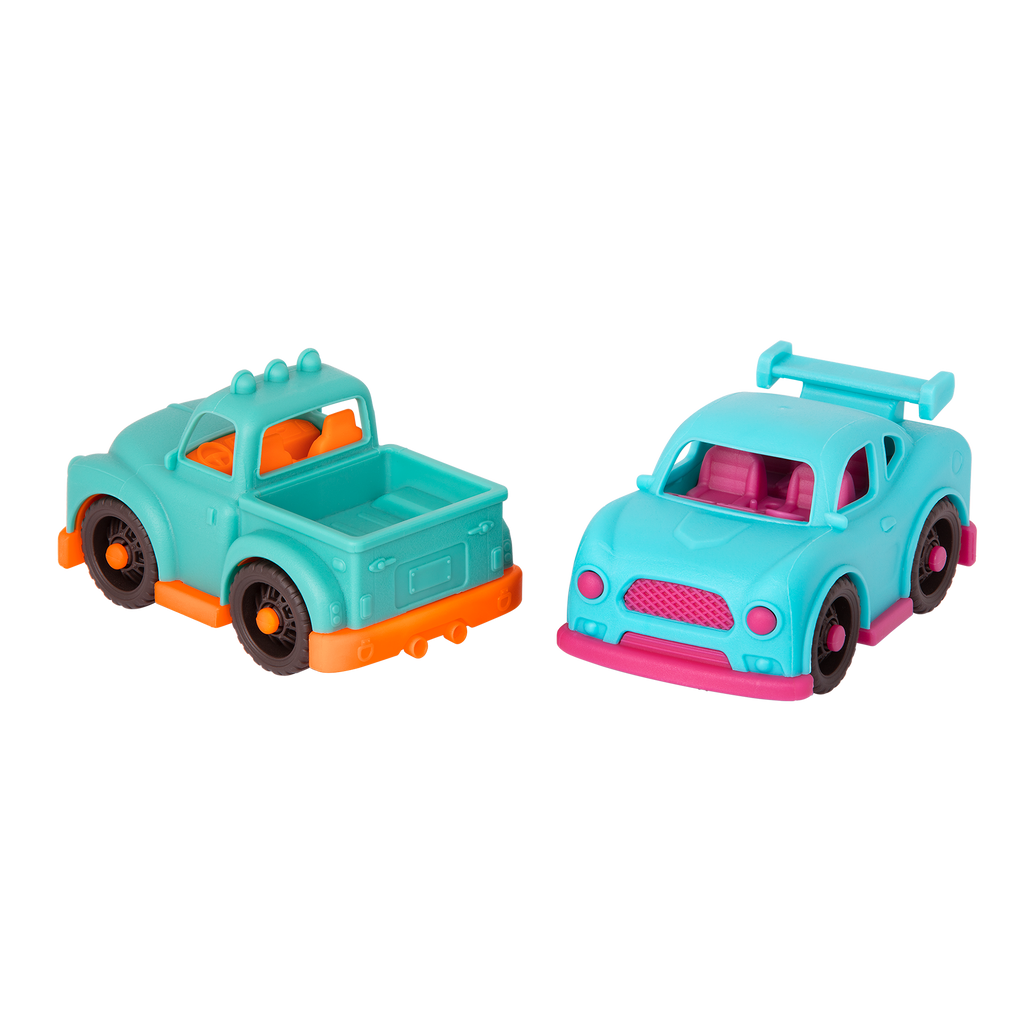 Mini toy vehicles.