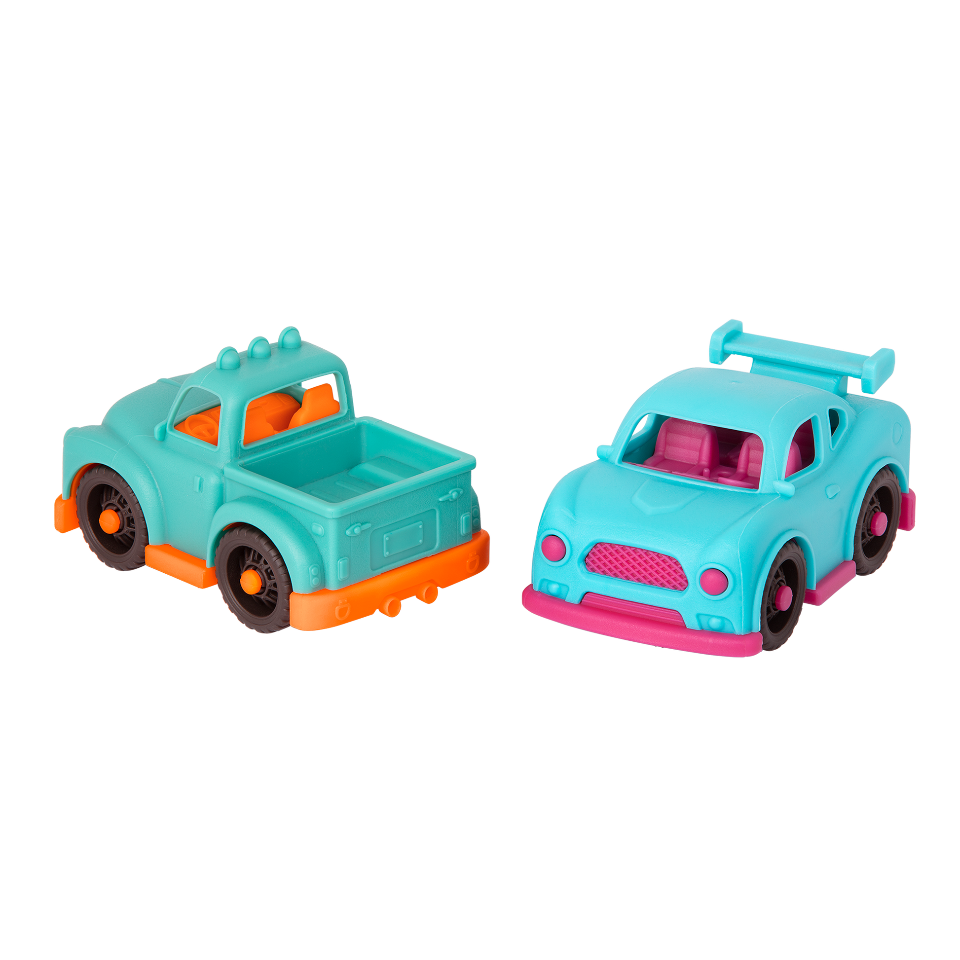 Mini toy vehicles.