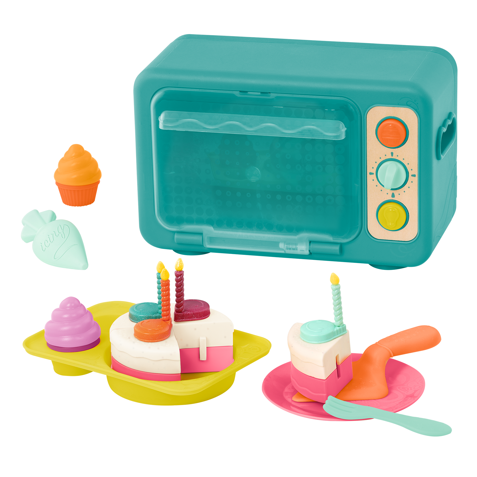 Mini Chef cake baking playset pretend food