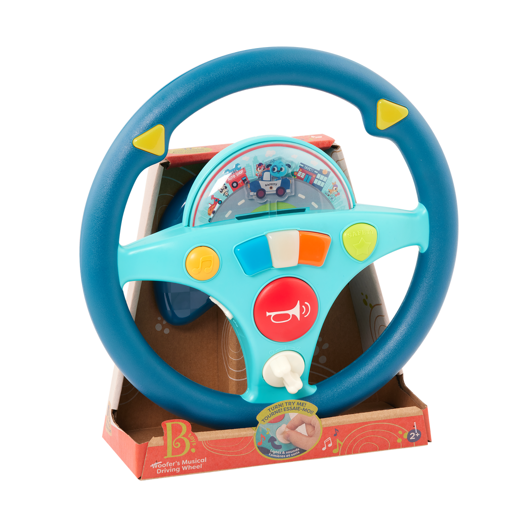 Woofer's Musical Driving Wheel