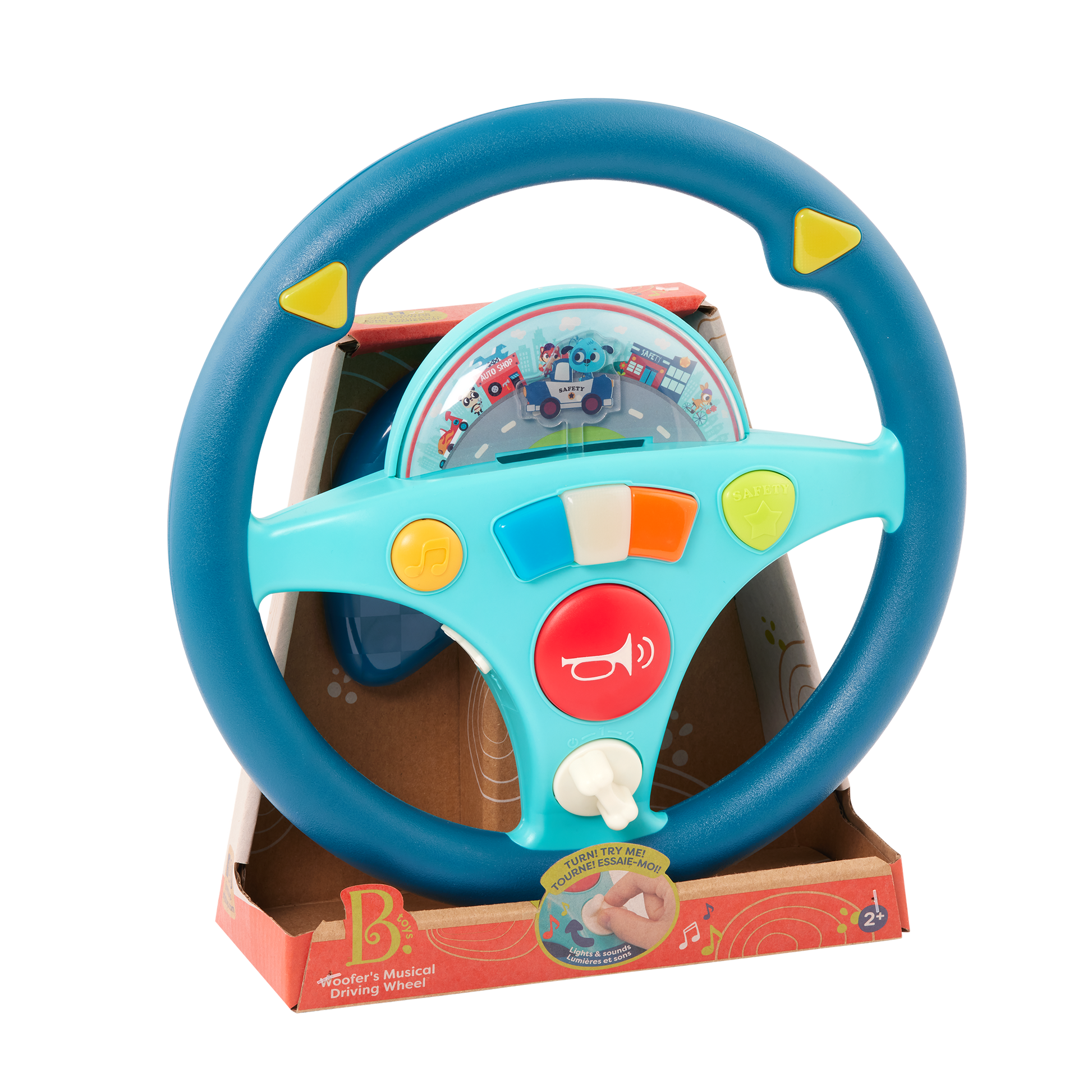 Woofer's Musical Driving Wheel