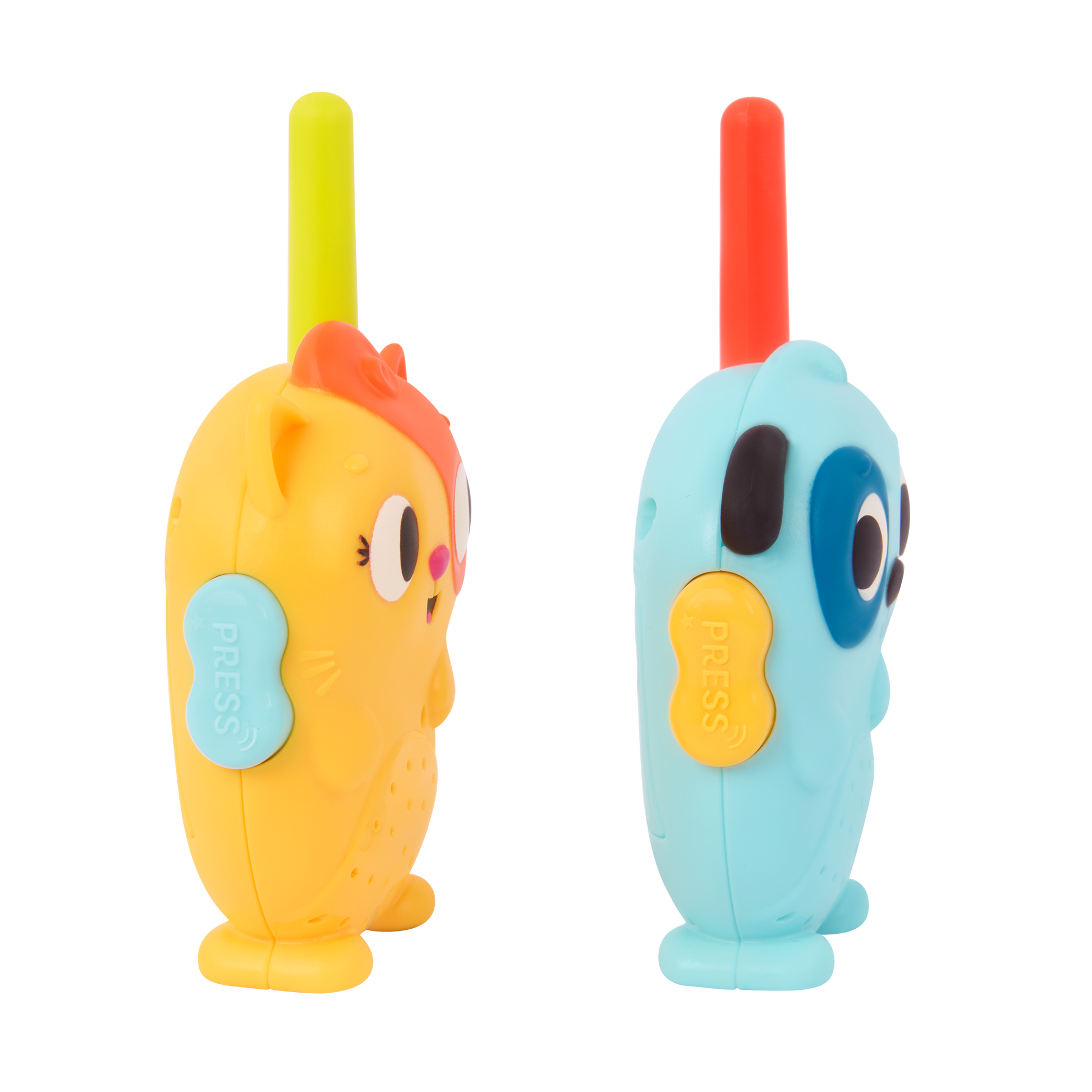 Dog and cat walkie-talkie set.