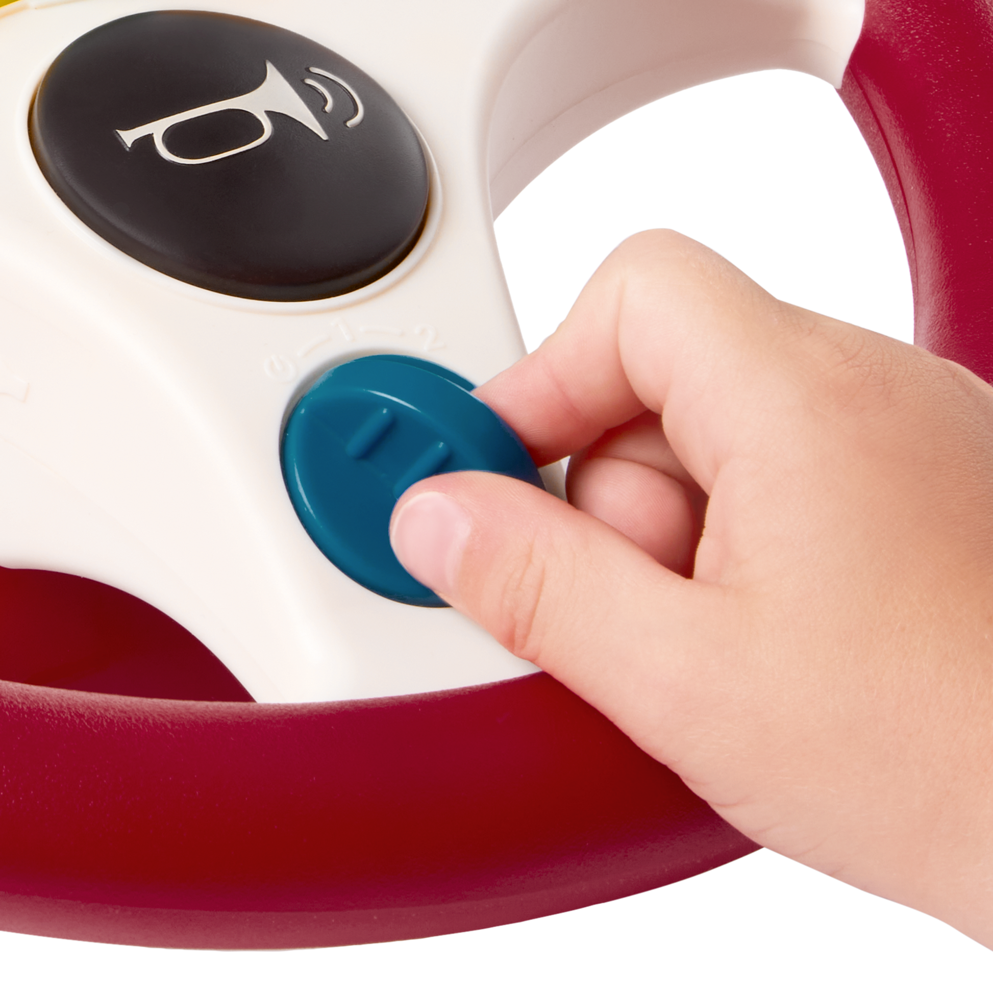 Musical steering wheel car seat toy for toddlers