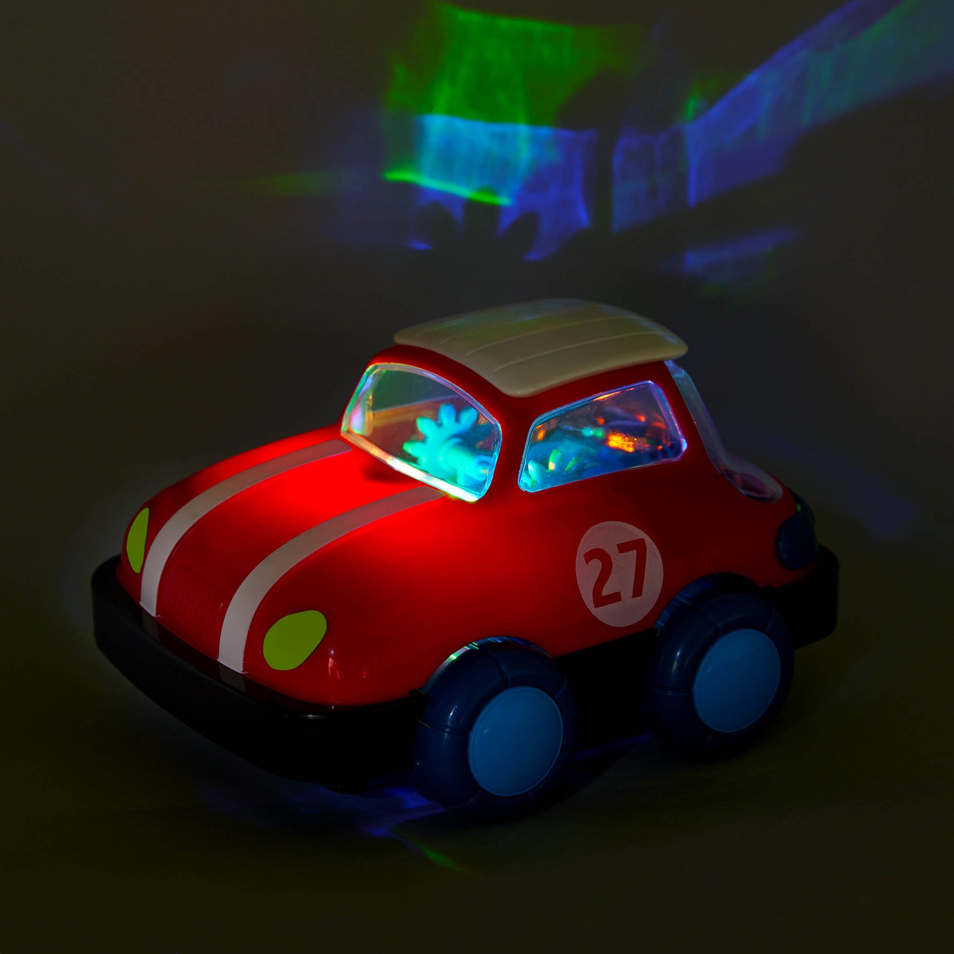 Toy remote control car for toddlers lights RC toys