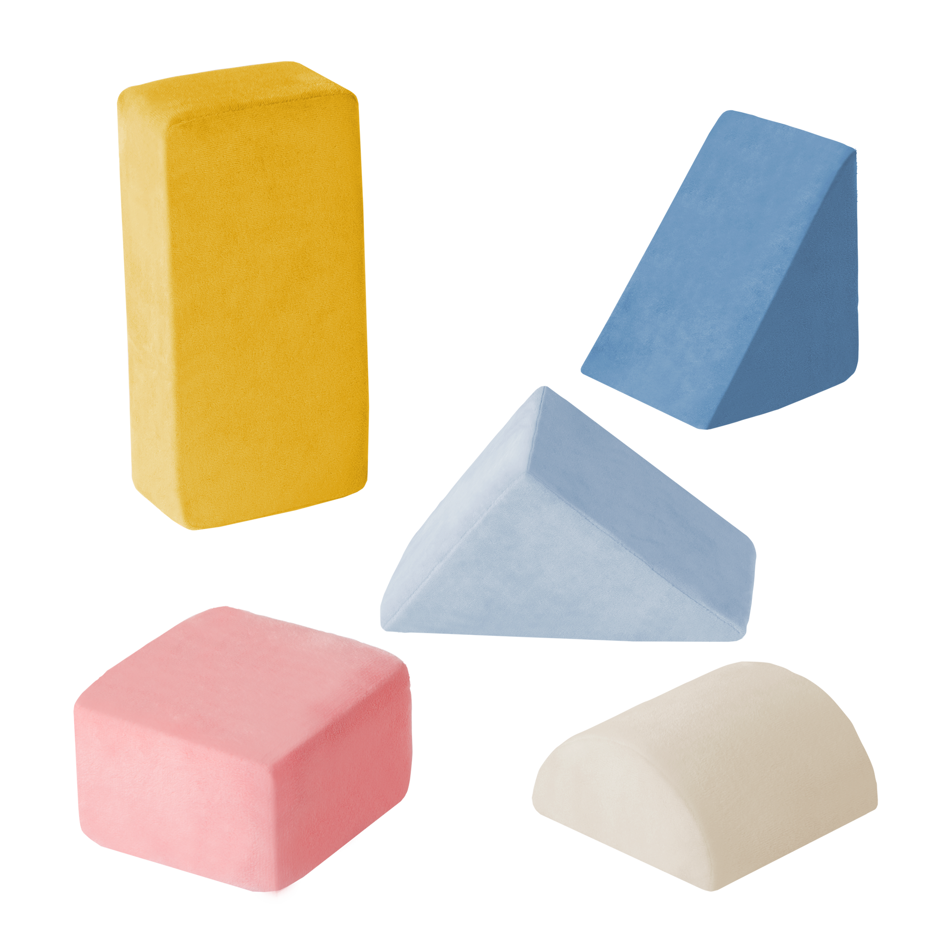 Soft sensory foam blocks for babies architectural building blocks