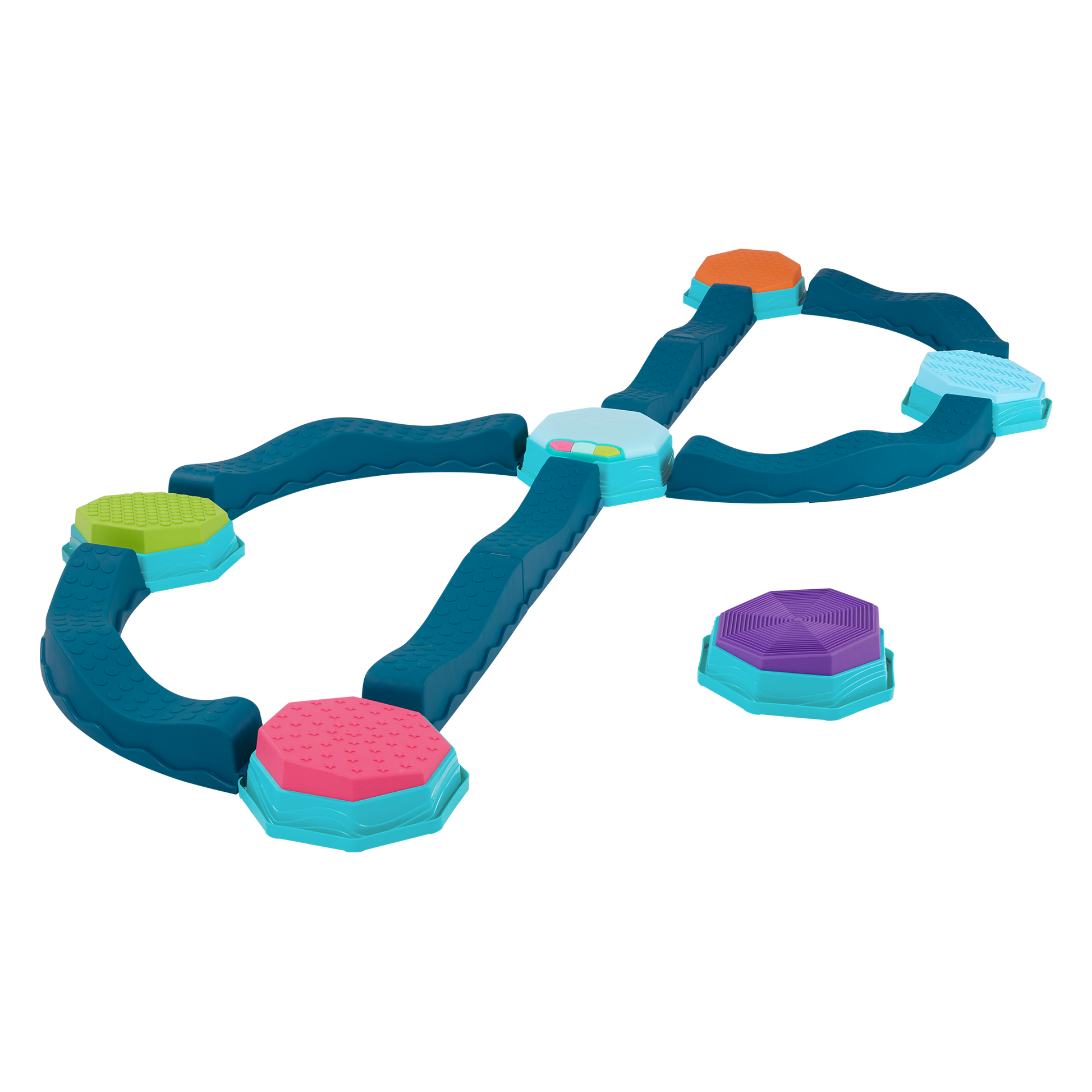Musical balance beam set for toddlers and kids