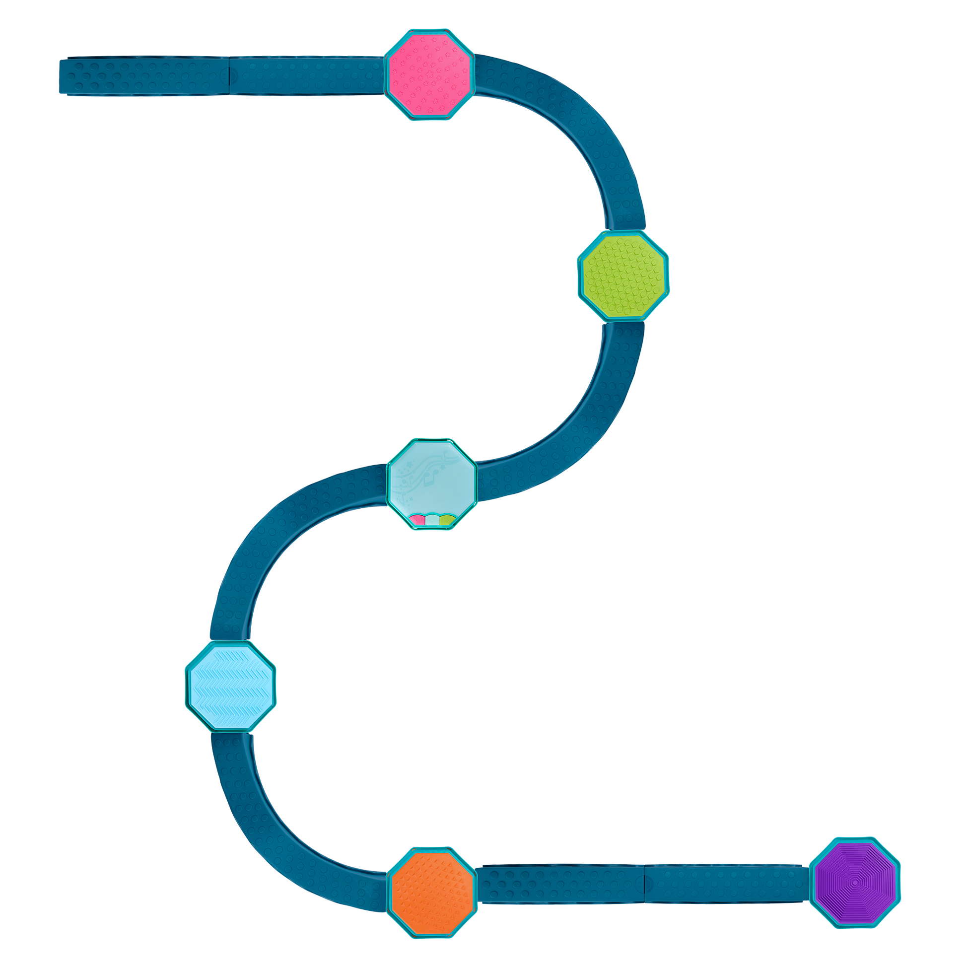 Musical balance beam set for toddlers and kids