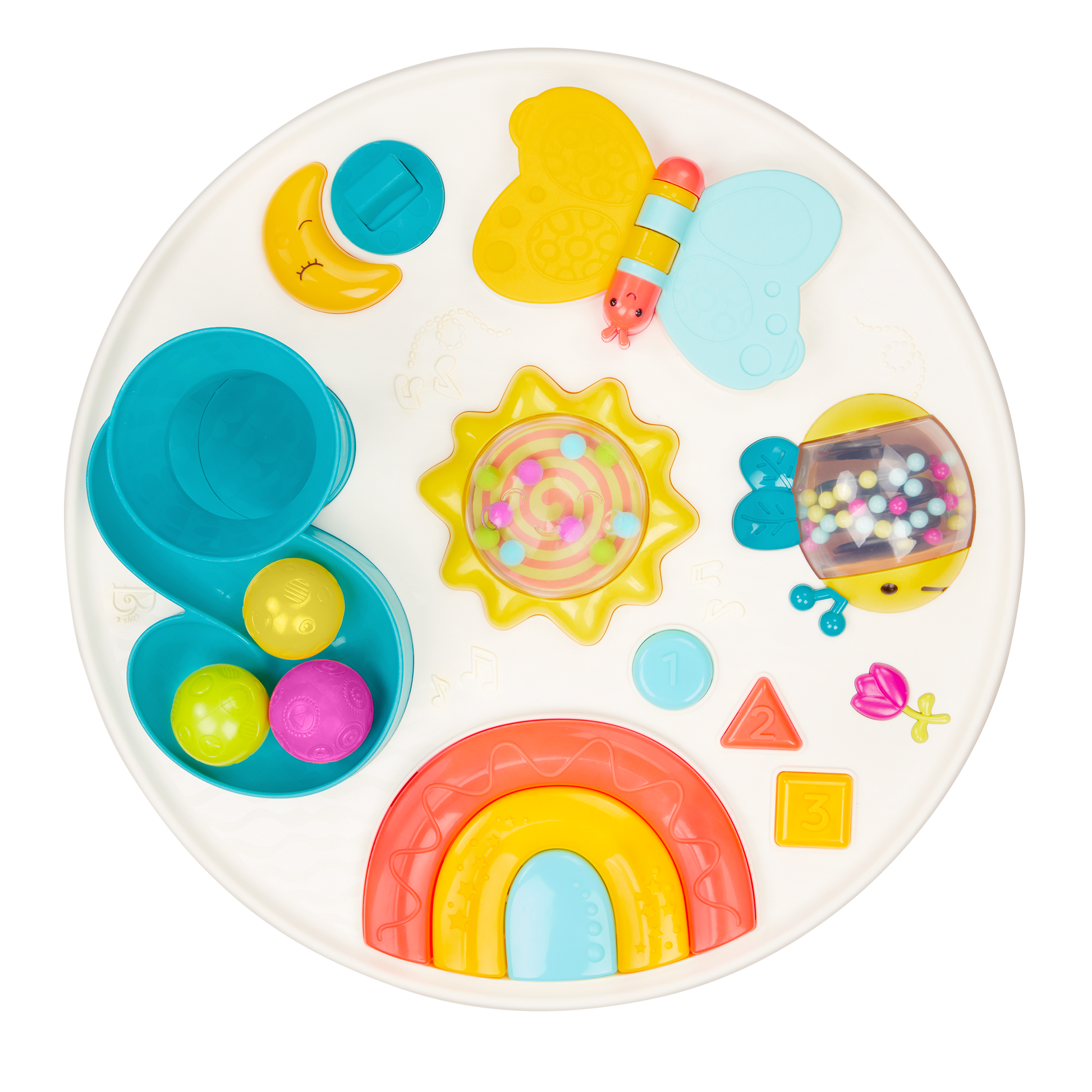 Sensory activity table for babies