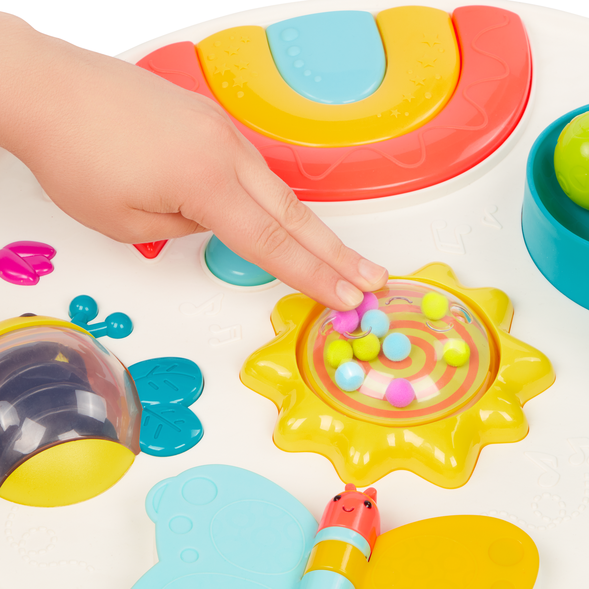 Sensory activity table for babies