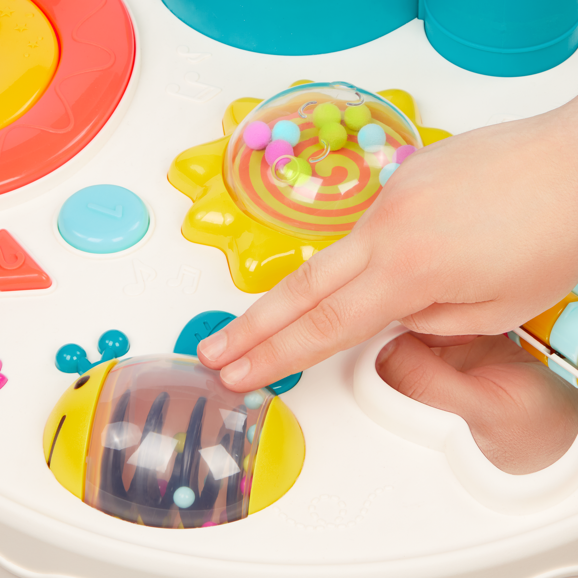 Sensory activity table for babies