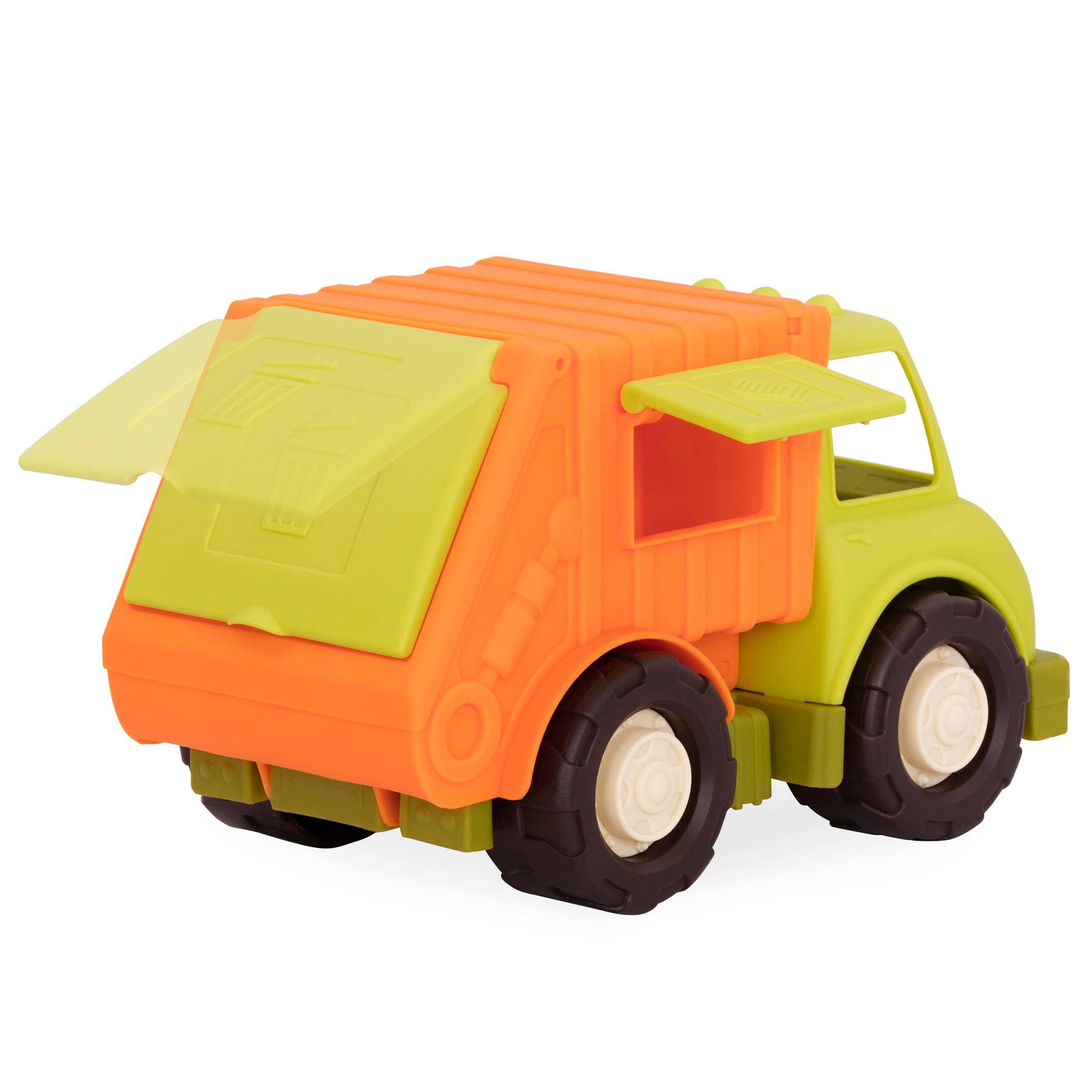 Toy recycling truck.