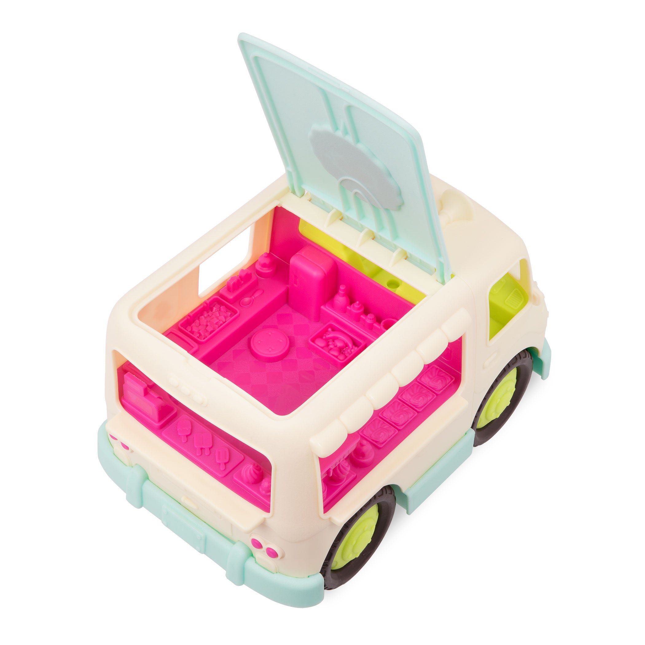 Toy ice cream truck.