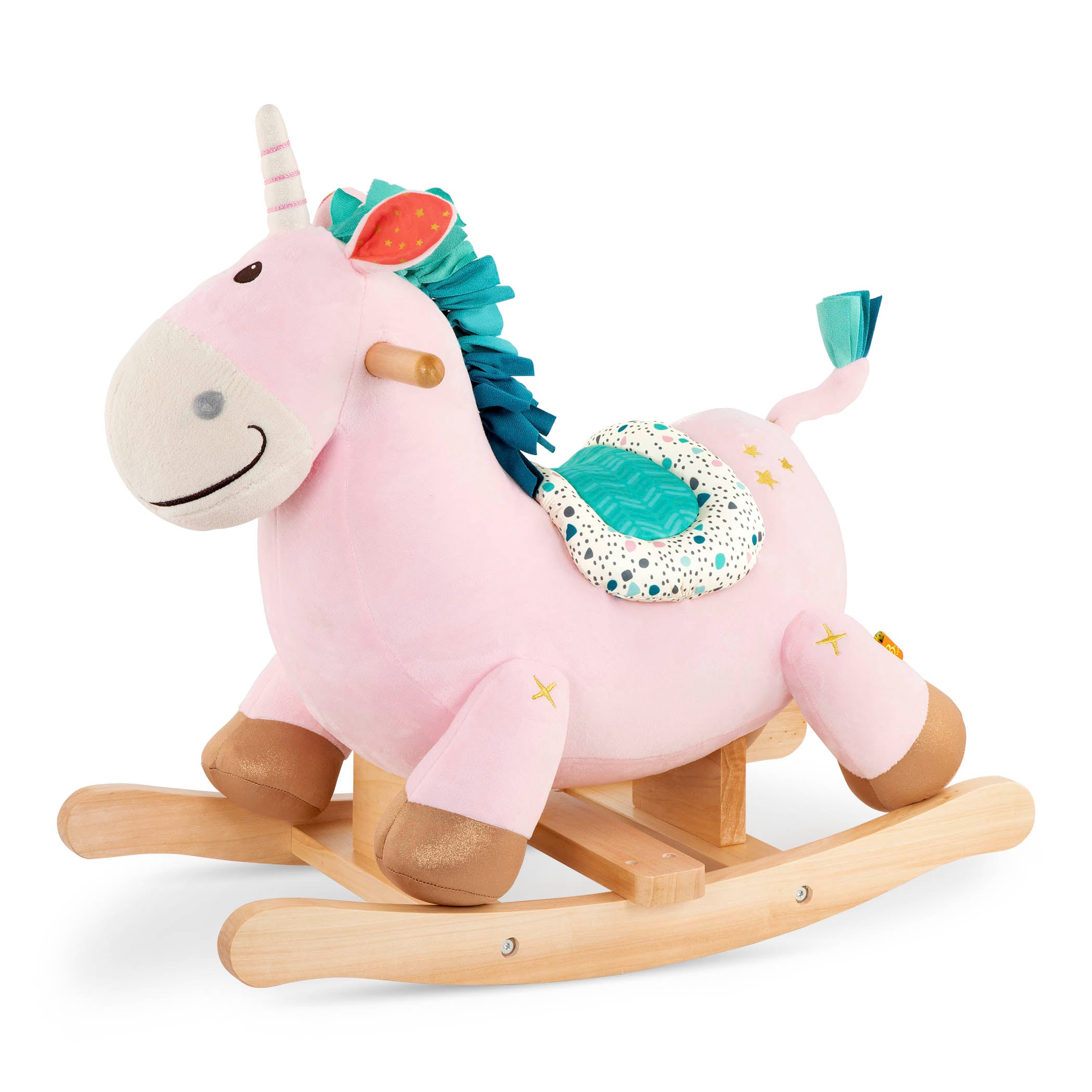 Unicorn rocking toy.