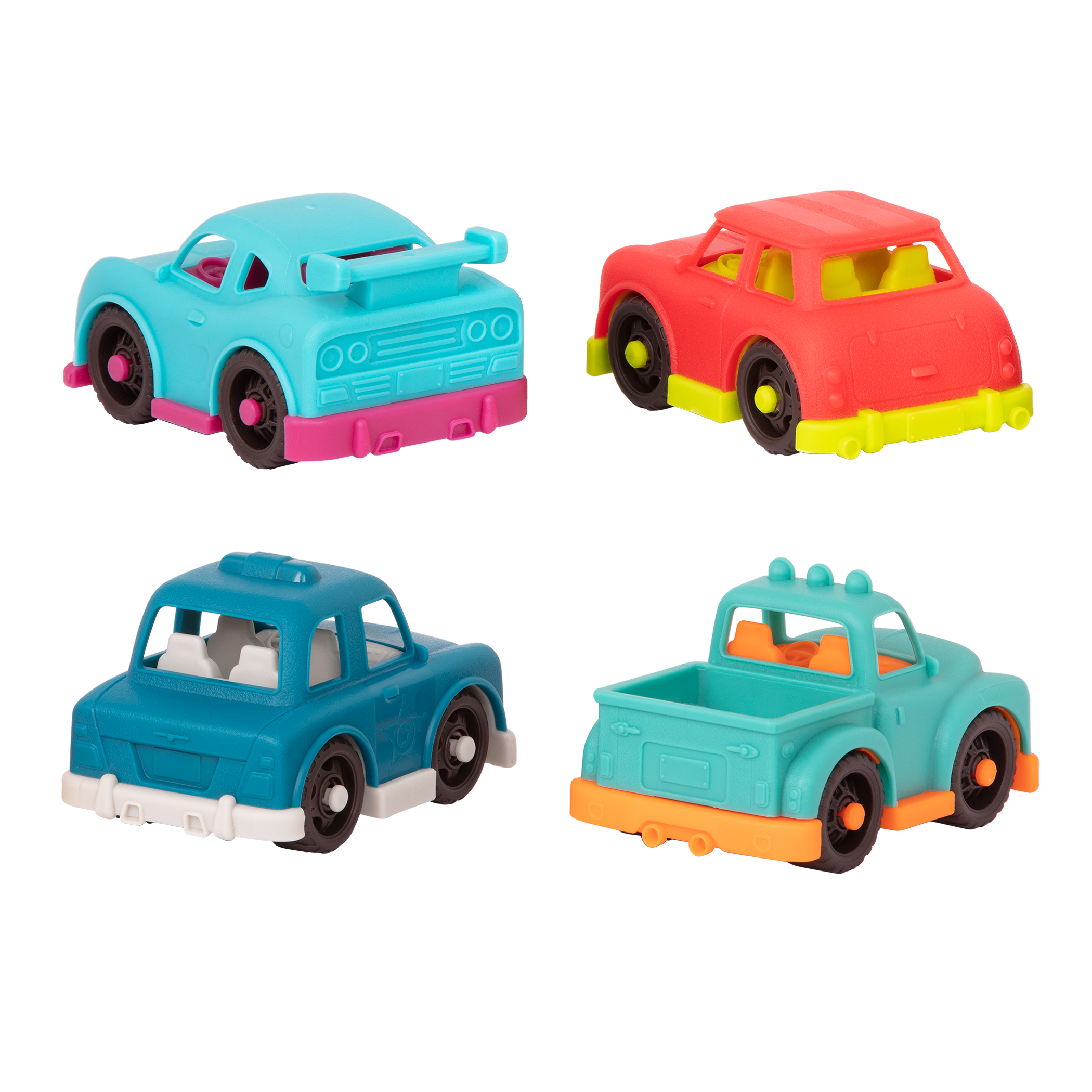 Mini toy cars.