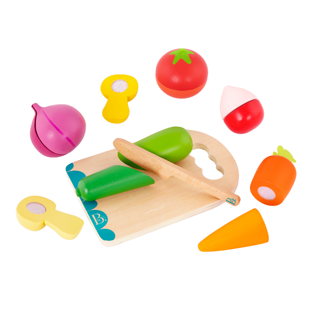 Chop 'n' Play, Choppable Wooden Vegetables